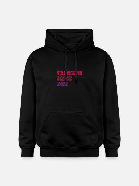 2012 Birthday Princess - Gildan Unisex Softstyle® Midweight Hoodie - black