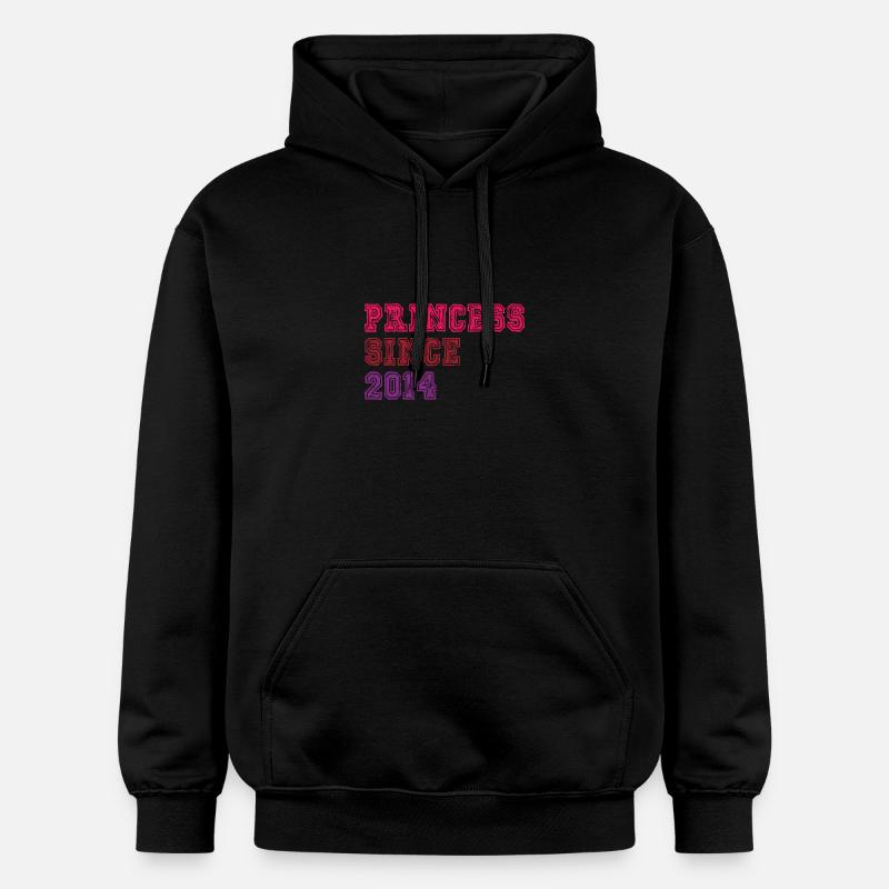 2014 Anniversaire Princesse - Sweat à capuche Softstyle® Gildan Unisexe - noir