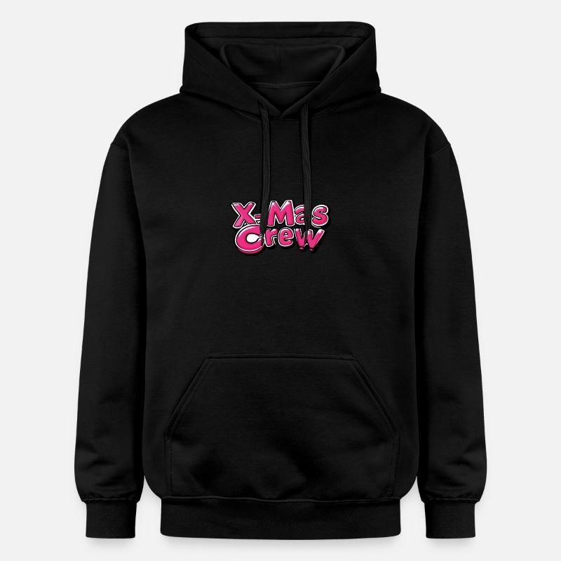 Équipage de Noël - Sweat à capuche Softstyle® Gildan Unisexe - noir