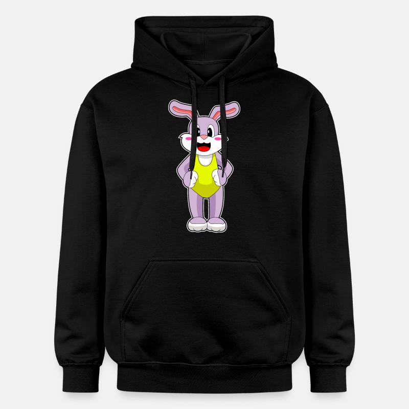 Maillot de bain Bunny - Sweat à capuche Softstyle® Gildan Unisexe - noir