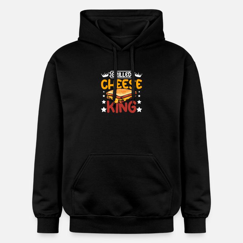 Grilled cheese King - Sweat à capuche Softstyle® Gildan Unisexe - noir