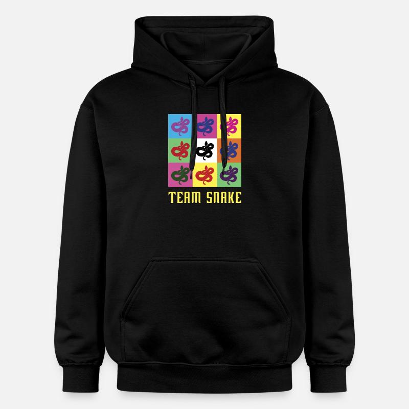 Team Snake - Sweat à capuche Softstyle® Gildan Unisexe - noir