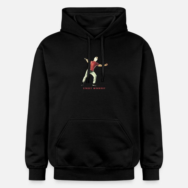 Entraînement de rue sans poids - Sweat à capuche Softstyle® Gildan Unisexe - noir