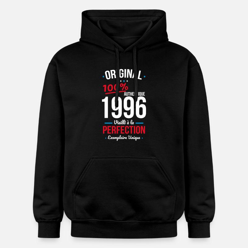 1996 – Original – Exemplaire unique - Sweat à capuche Softstyle® Gildan Unisexe - noir