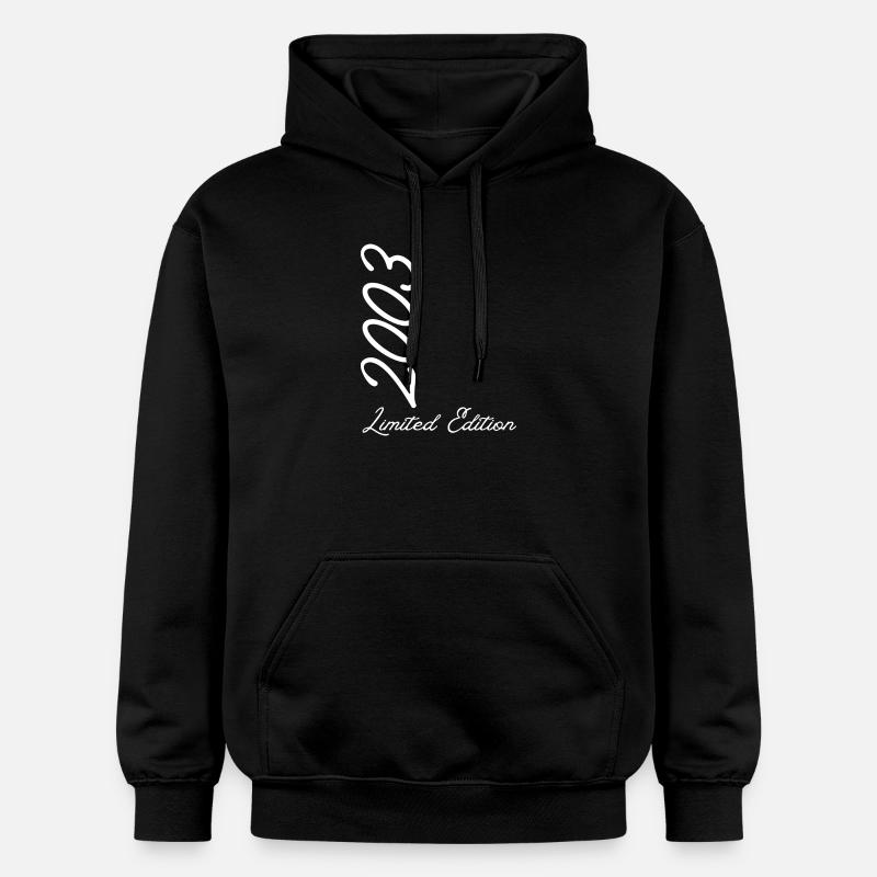 Année 2003 édition limitée - Sweat à capuche Softstyle® Gildan Unisexe - noir