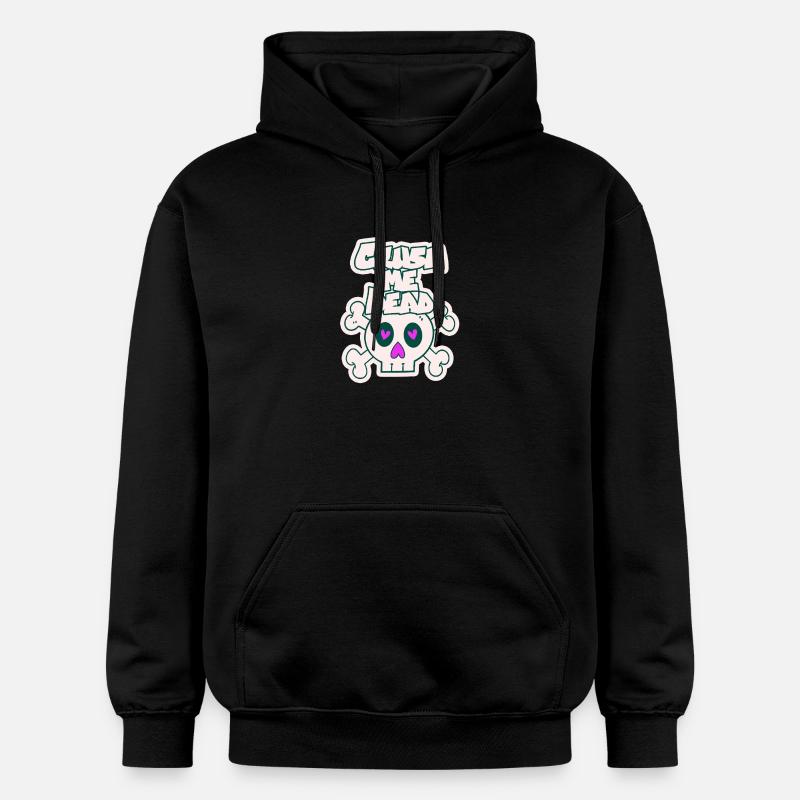 Écrase-moi - Sweat à capuche Softstyle® Gildan Unisexe - noir