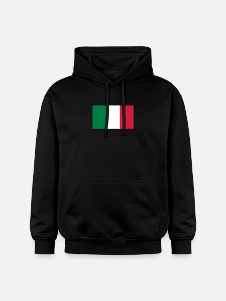 National Flag Of Mexico - Gildan Unisex Softstyle® Midweight Hoodie - black