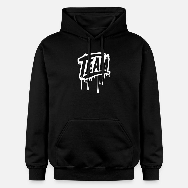 Équipe Graffiti - Sweat à capuche Softstyle® Gildan Unisexe - noir