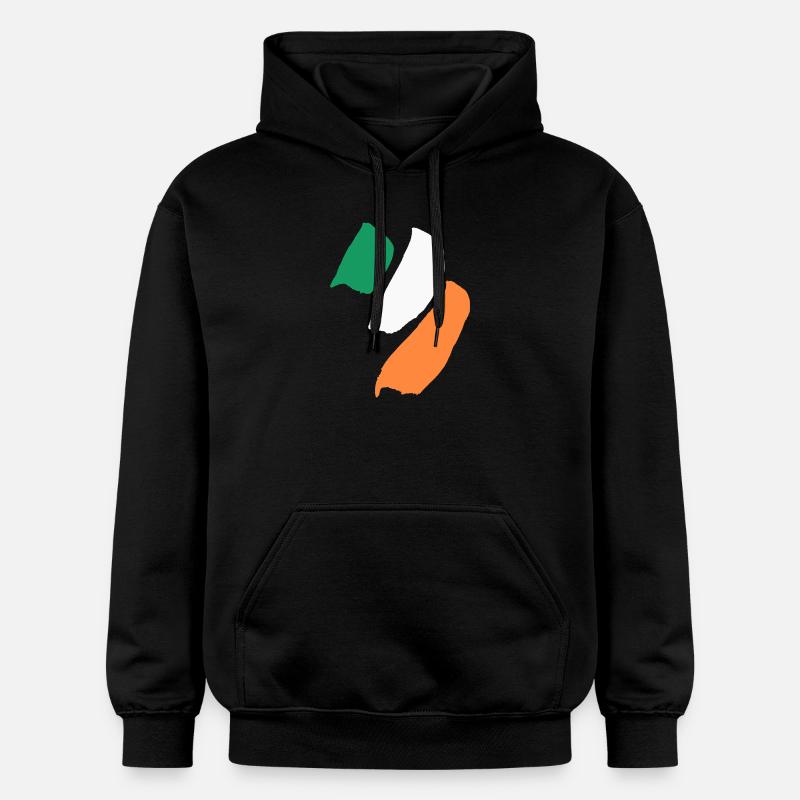 Drapeau de l’Irlande - Sweat à capuche Softstyle® Gildan Unisexe - noir