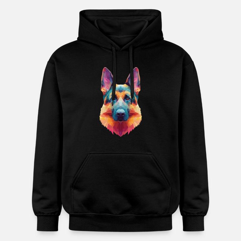 Chien de berger - Sweat à capuche Softstyle® Gildan Unisexe - noir