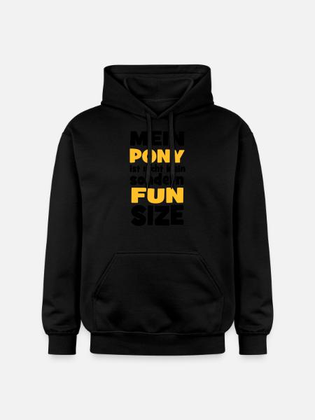 Pony - Gildan Unisex Softstyle® Midweight Hoodie - Schwarz