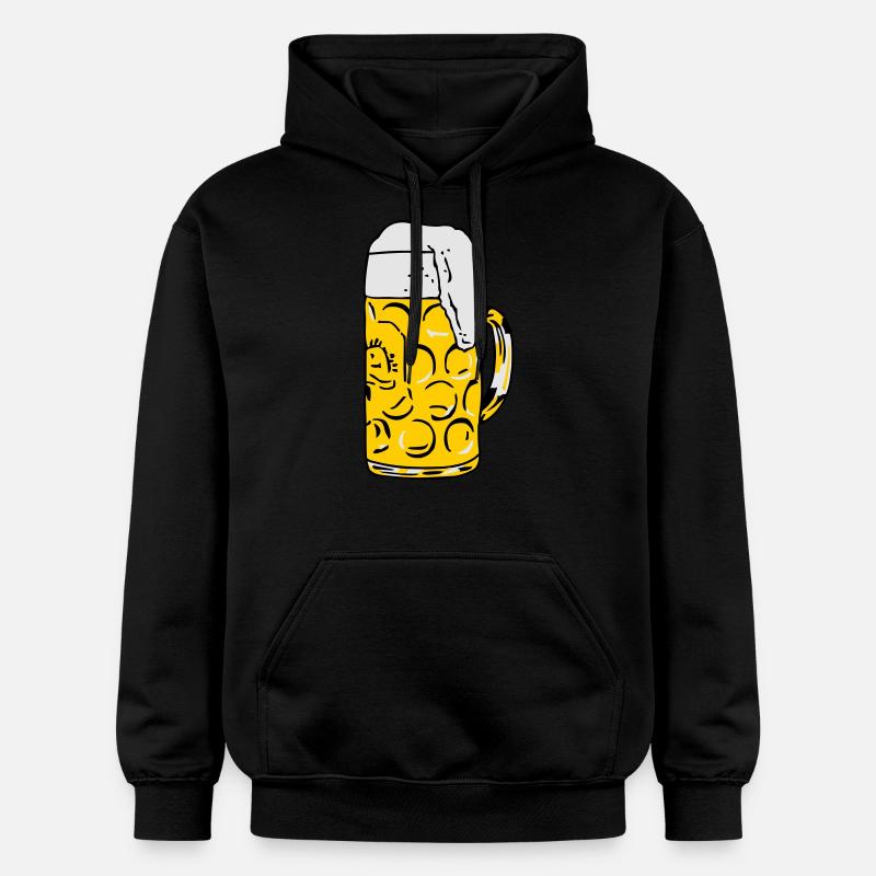Bière - Sweat à capuche Softstyle® Gildan Unisexe - noir