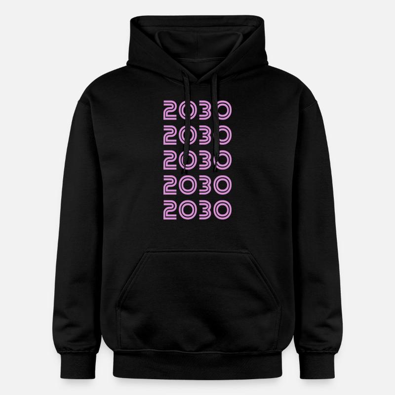 2030 - Sweat à capuche Softstyle® Gildan Unisexe - noir