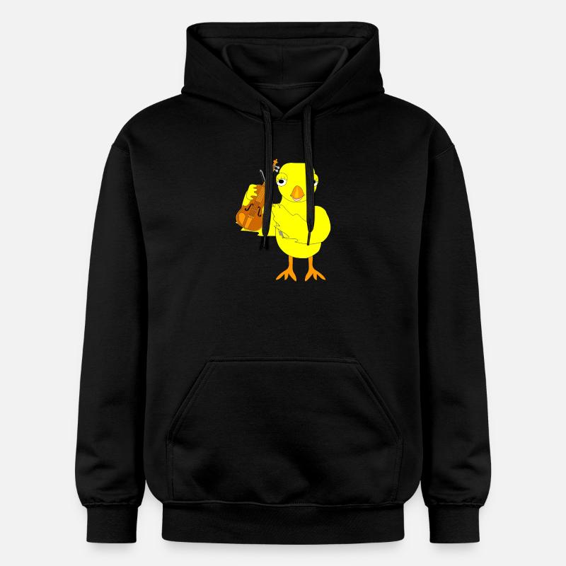Violon Chick - Sweat à capuche Softstyle® Gildan Unisexe - noir