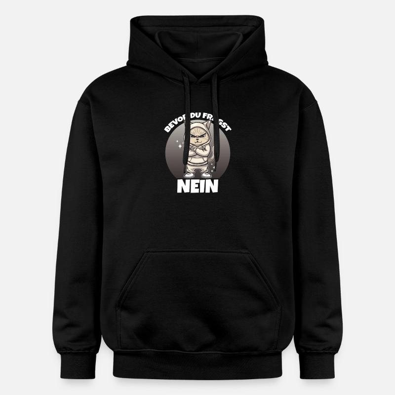 Avant que vous ne demandiez : Non - Sweat à capuche Softstyle® Gildan Unisexe - noir