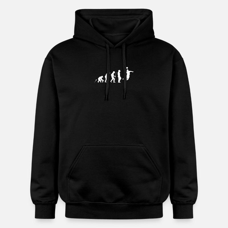 Evolution Volley-ball 3 - Sweat à capuche Softstyle® Gildan Unisexe - noir