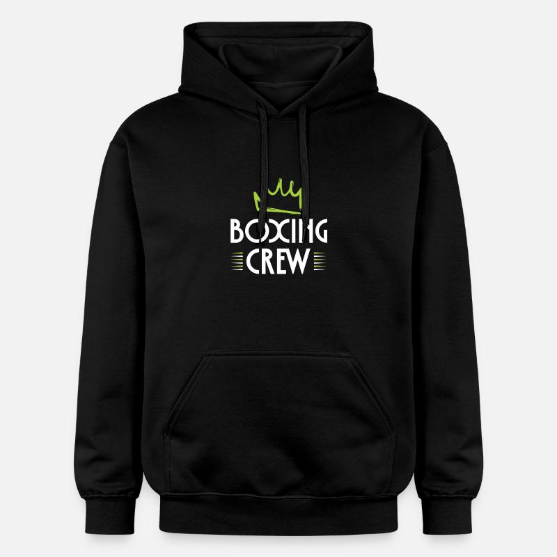 Équipe de boxe - Sweat à capuche Softstyle® Gildan Unisexe - noir