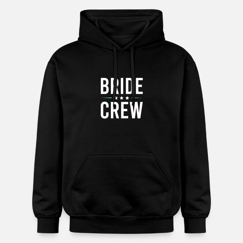 Équipage de la mariée - Sweat à capuche Softstyle® Gildan Unisexe - noir