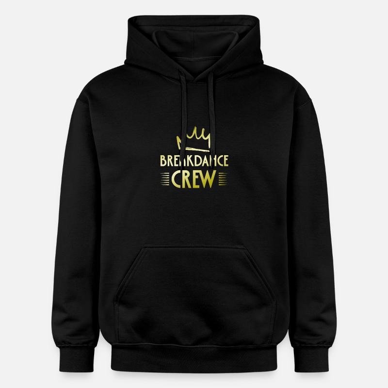 Équipe de breakdance - Sweat à capuche Softstyle® Gildan Unisexe - noir