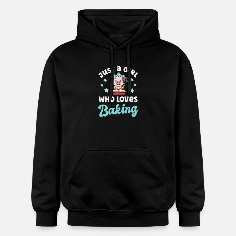Boulanger de cuisson - Sweat à capuche Softstyle® Gildan Unisexe - noir