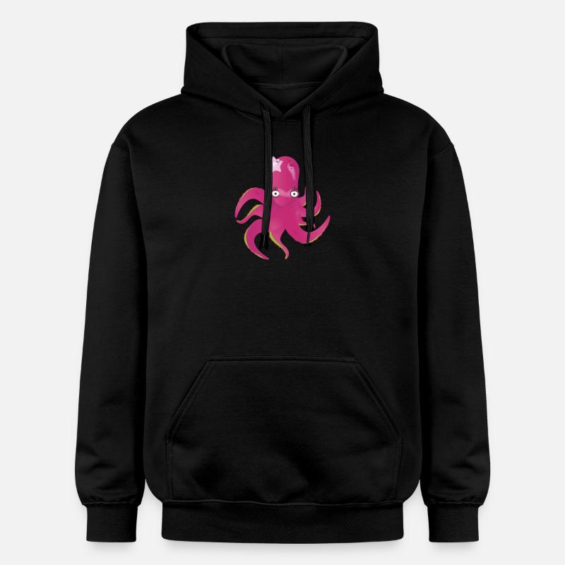 poulpe - Sweat à capuche Softstyle® Gildan Unisexe - noir