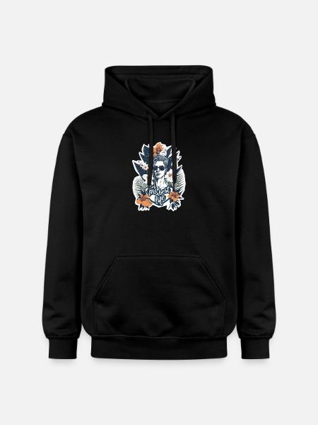 Mein bestes Leben - Gildan Unisex Softstyle® Midweight Hoodie - Schwarz