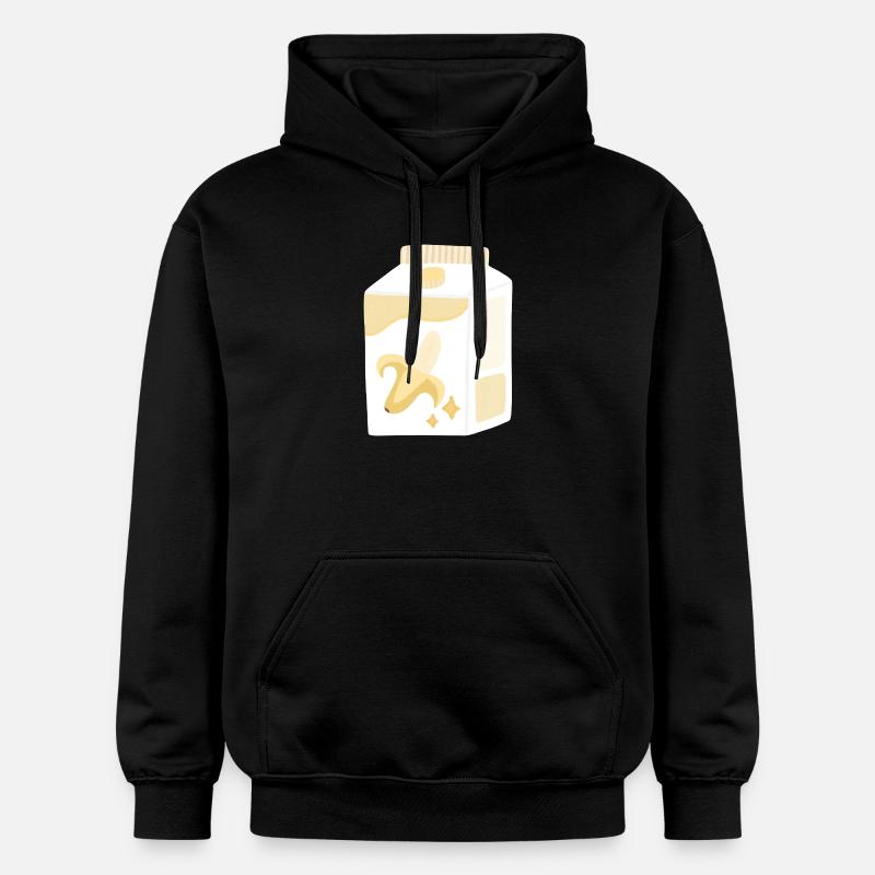 Carton de lait de banane - Sweat à capuche Softstyle® Gildan Unisexe - noir
