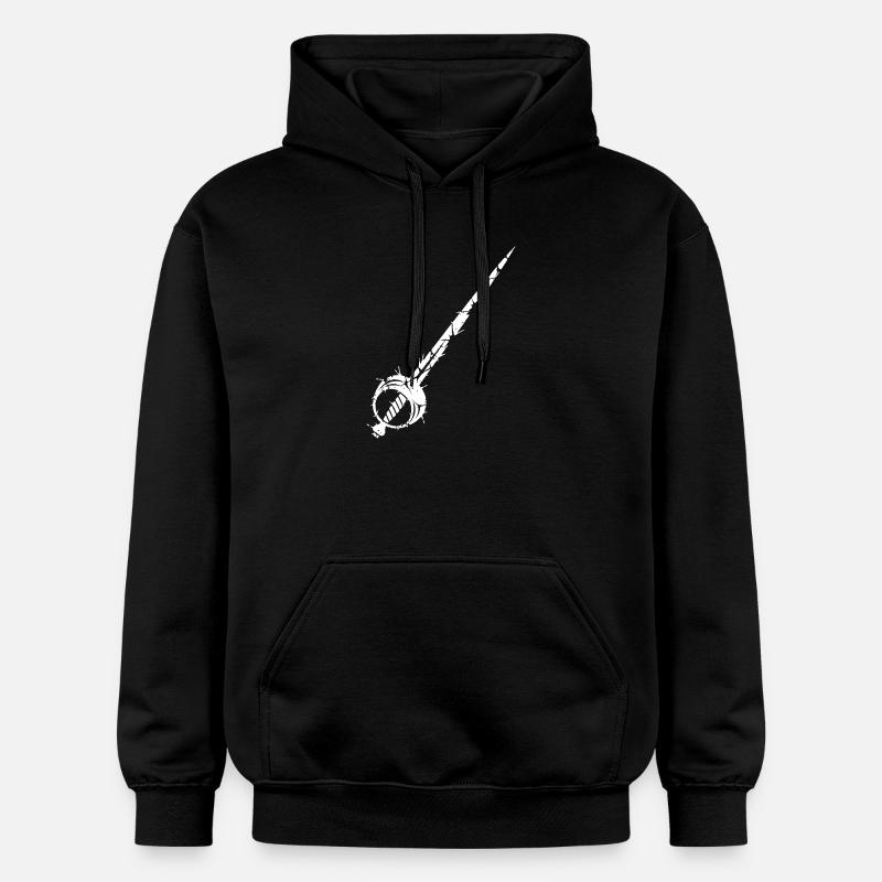 Vecteur Fantasy Épée Magique - Sweat à capuche Softstyle® Gildan Unisexe - noir