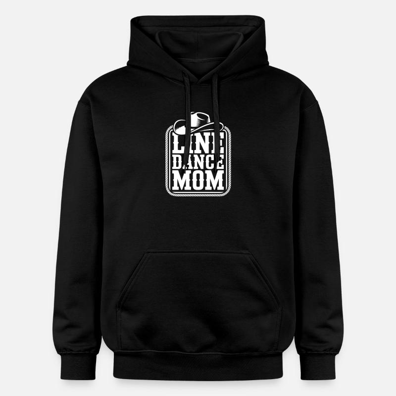 Line Dance Mutter - Gildan Unisex Softstyle® Midweight Hoodie - Schwarz