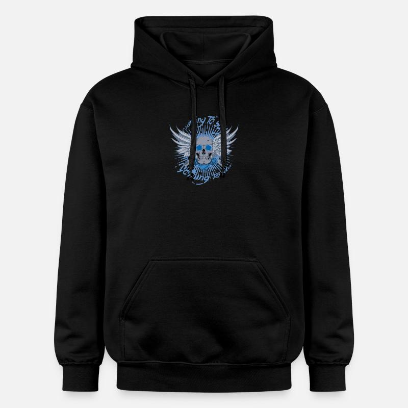 shirt, conception, t-shirt - Sweat à capuche Softstyle® Gildan Unisexe - noir