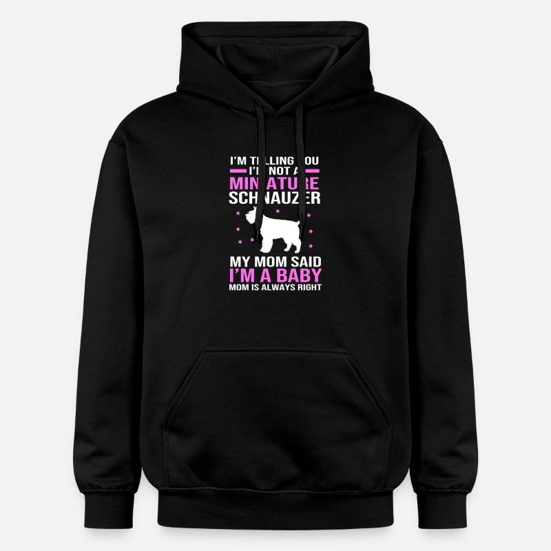 Schnauzer nain - Sweat à capuche Softstyle® Gildan Unisexe - noir
