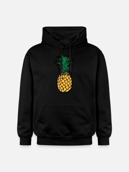Ananas - Gildan Unisex Softstyle® Midweight Hoodie - Schwarz