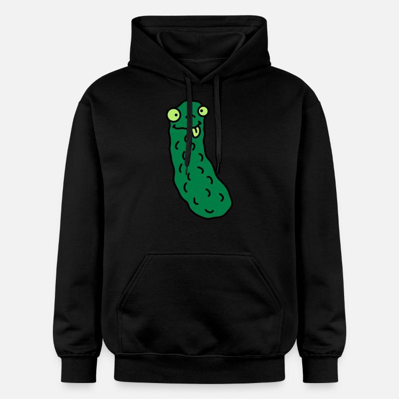 Funny Cucumber - Sweat à capuche Softstyle® Gildan Unisexe - noir