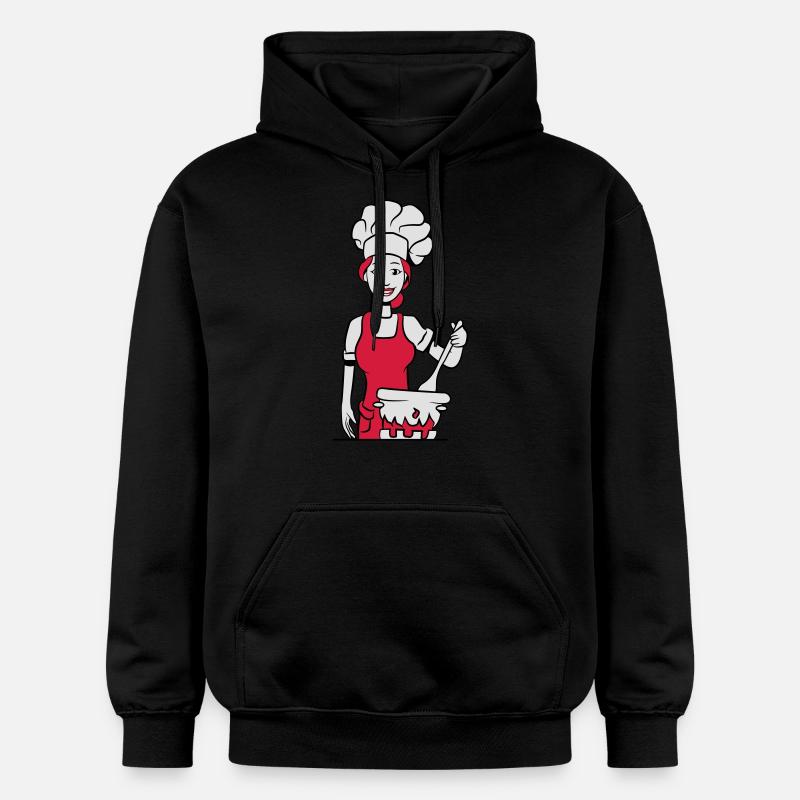 cuisinier cuisinier - Sweat à capuche Softstyle® Gildan Unisexe - noir