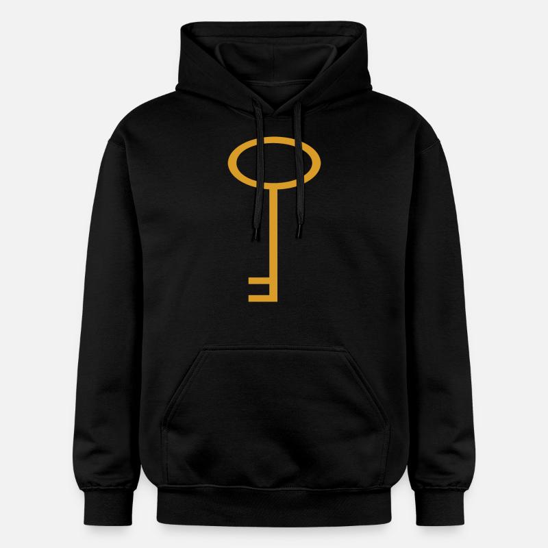 clé - Sweat à capuche Softstyle® Gildan Unisexe - noir