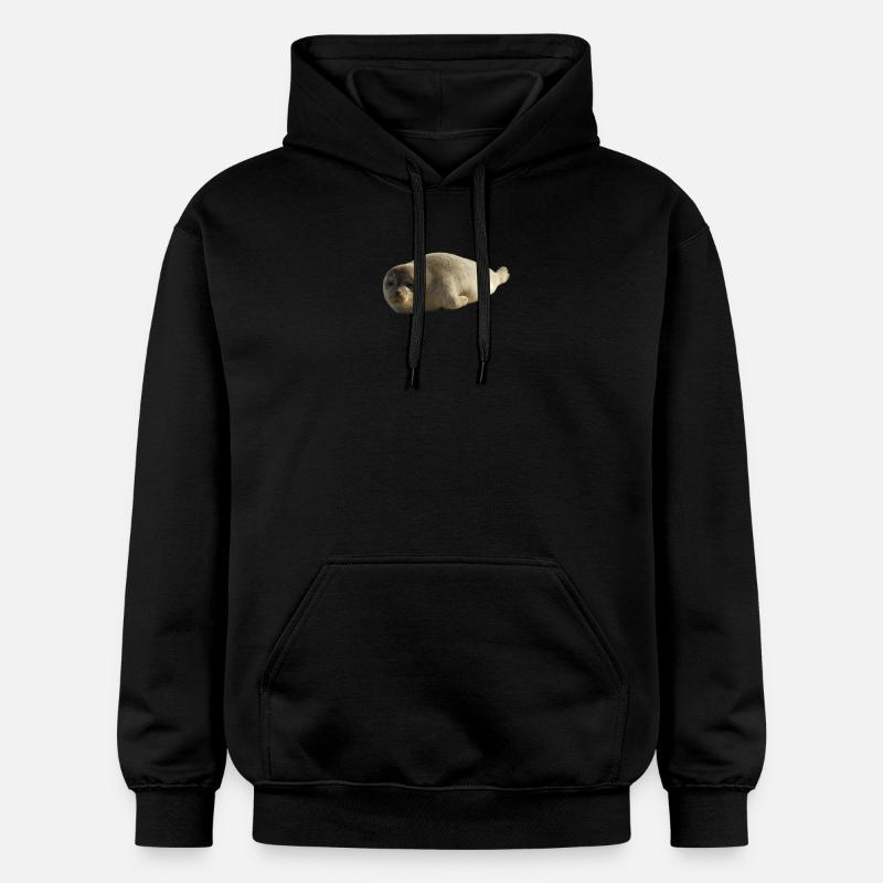 Chiot - Sweat à capuche Softstyle® Gildan Unisexe - noir