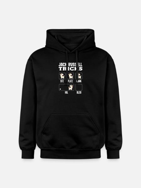 Funny Jack Russell Owner Gift - Gildan Unisex Softstyle® Midweight Hoodie - black
