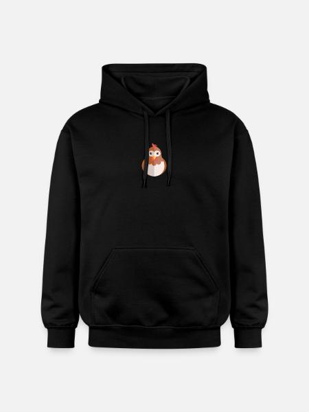 poule - Sweat à capuche Softstyle® Gildan Unisexe - noir