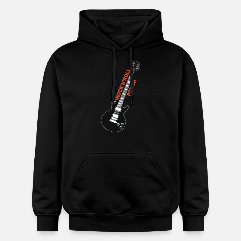 rock'n'roll_ guitar 2 - Sweat à capuche Softstyle® Gildan Unisexe - noir