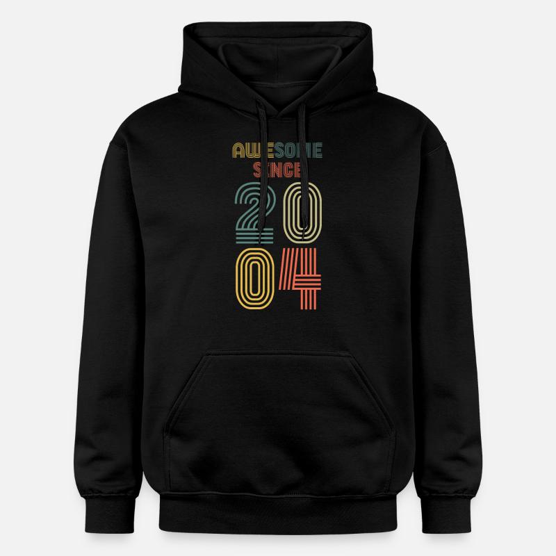 20e anniversaire 2004 - Sweat à capuche Softstyle® Gildan Unisexe - noir