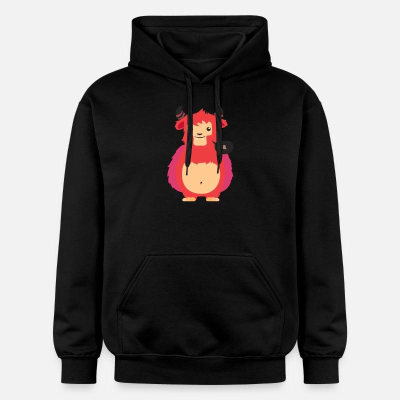 shirt, conception, t-shirt - Sweat à capuche Softstyle® Gildan Unisexe - noir