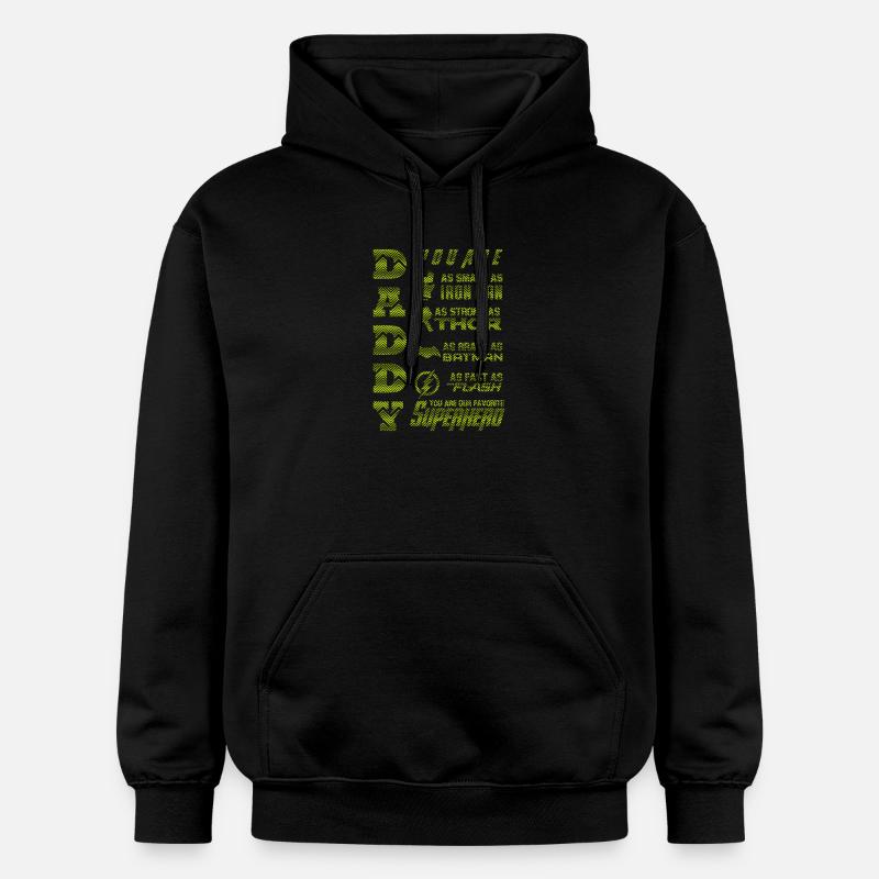 Citation de motivation inspirante Impression d’art - Sweat à capuche Softstyle® Gildan Unisexe - noir