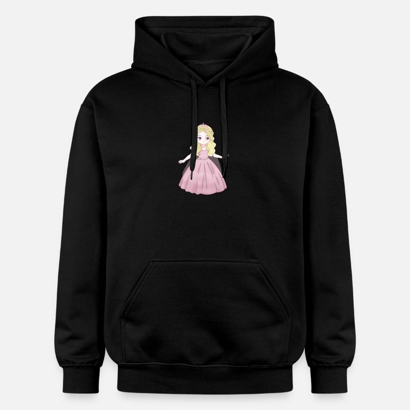 Princesse - Sweat à capuche Softstyle® Gildan Unisexe - noir