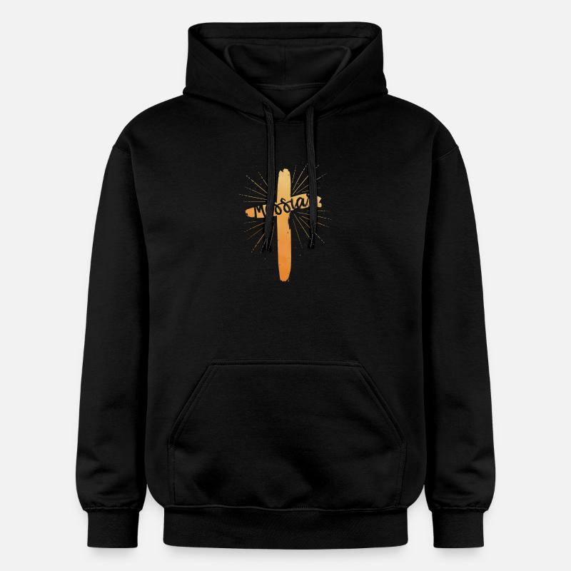 Messie - Sweat à capuche Softstyle® Gildan Unisexe - noir