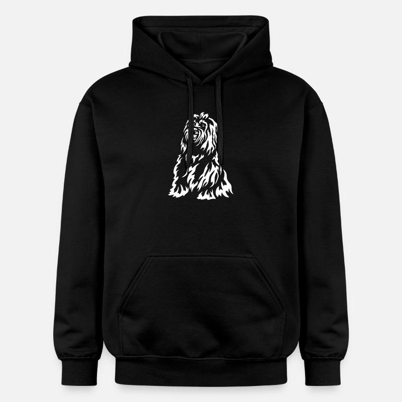 Terrier tibétain « Black Edition » - Sweat à capuche Softstyle® Gildan Unisexe - noir