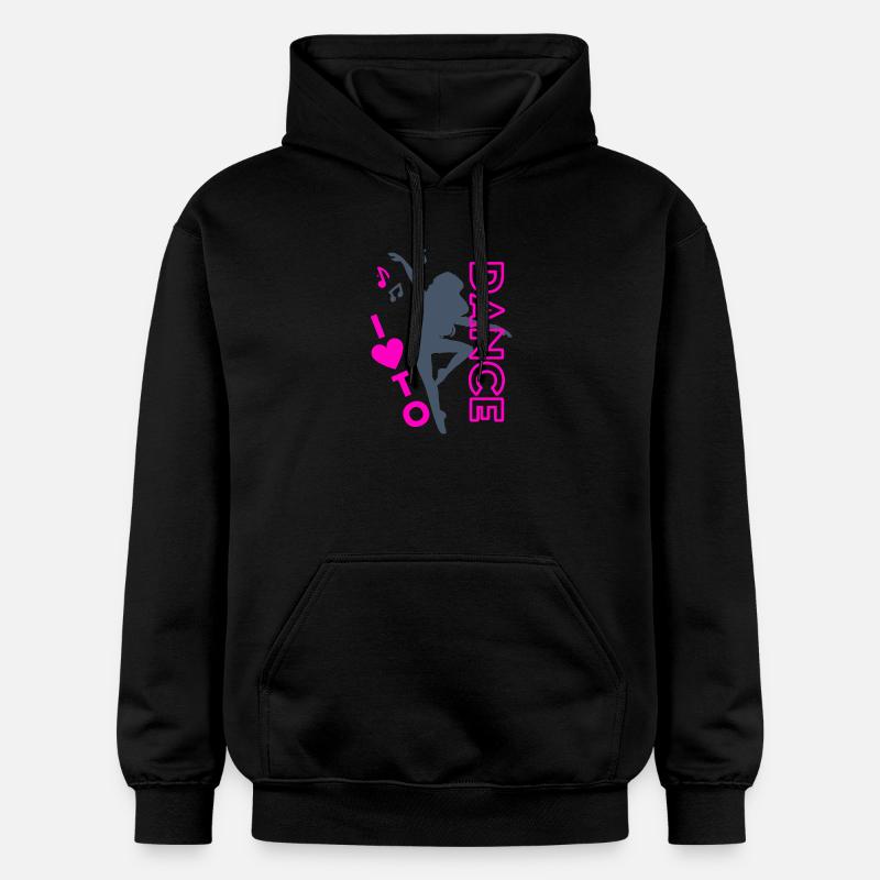 Danser - Sweat à capuche Softstyle® Gildan Unisexe - noir