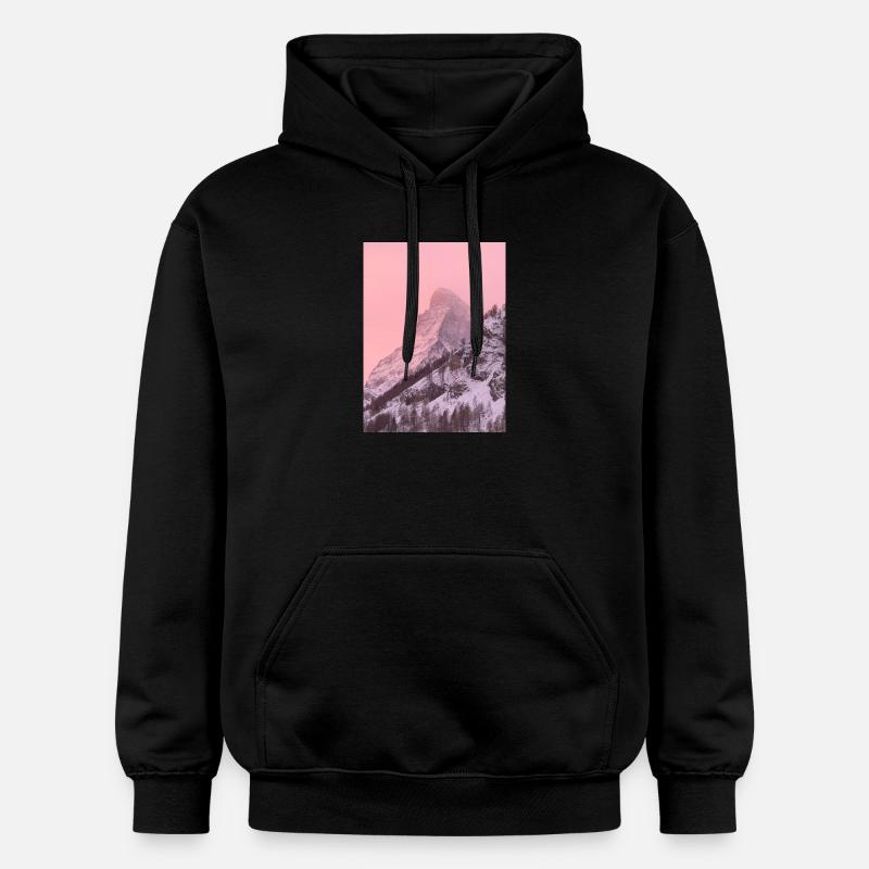 Matterhorn 3 - Sweat à capuche Softstyle® Gildan Unisexe - noir