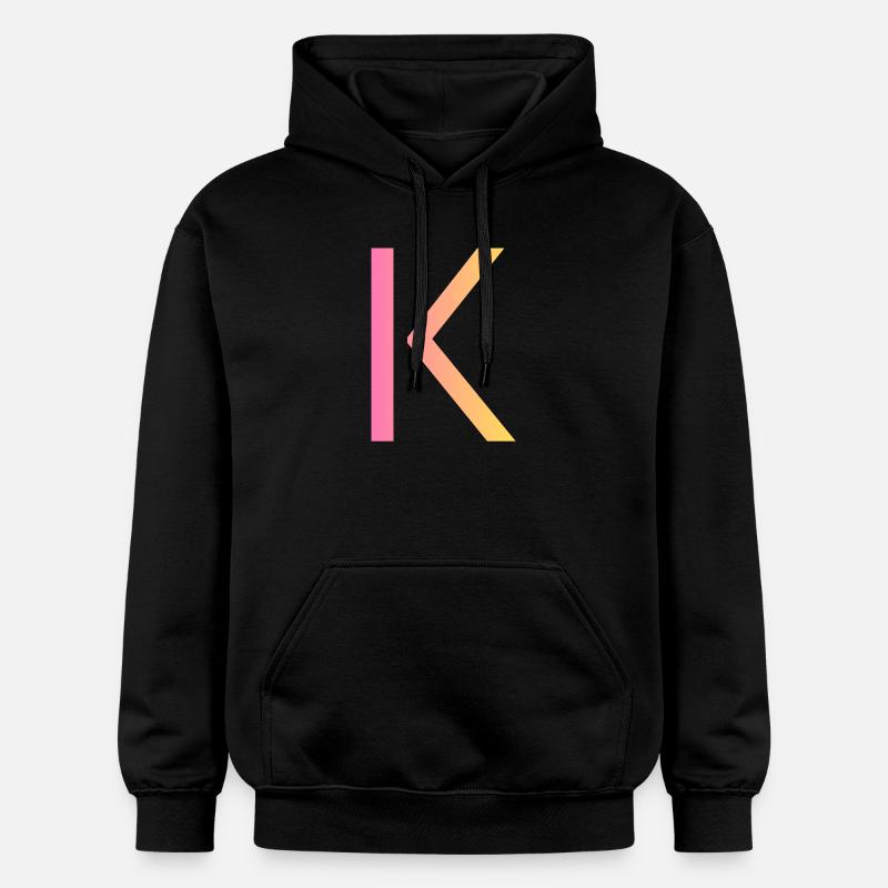 K - Sweat à capuche Softstyle® Gildan Unisexe - noir