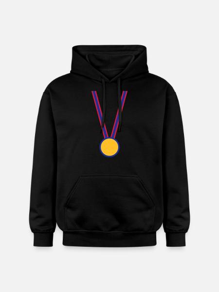 médaille - Sweat à capuche Softstyle® Gildan Unisexe - noir