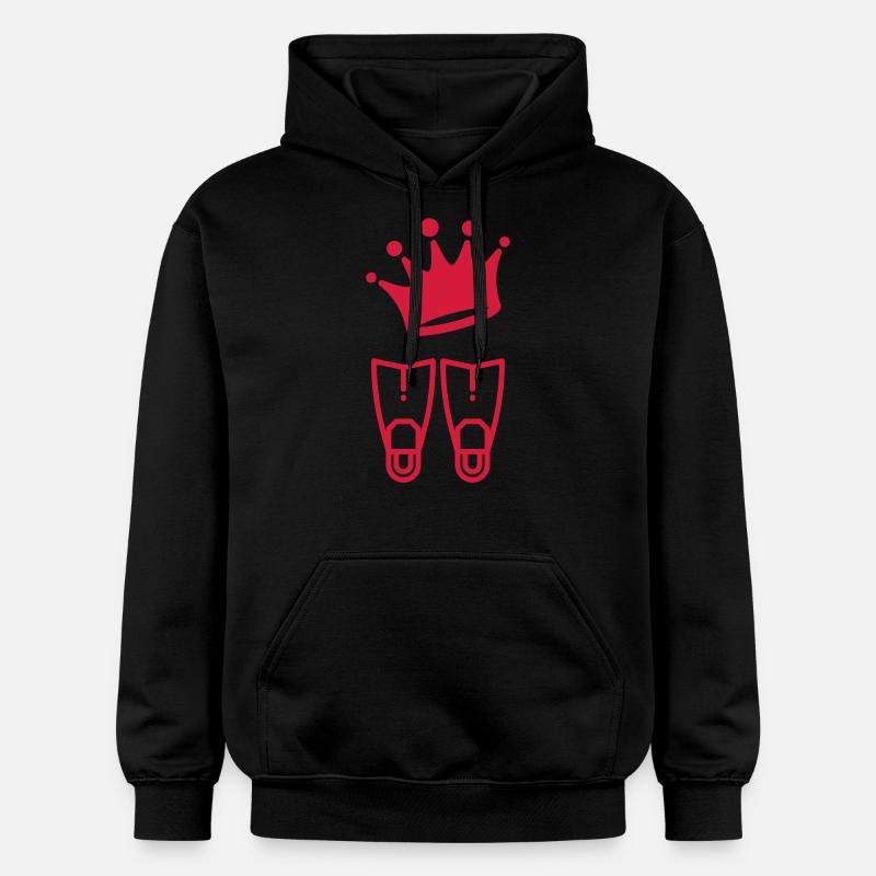 Plongée Sous-Marine / Plongeur / Diver / Natation - Sweat à capuche Softstyle® Gildan Unisexe - noir